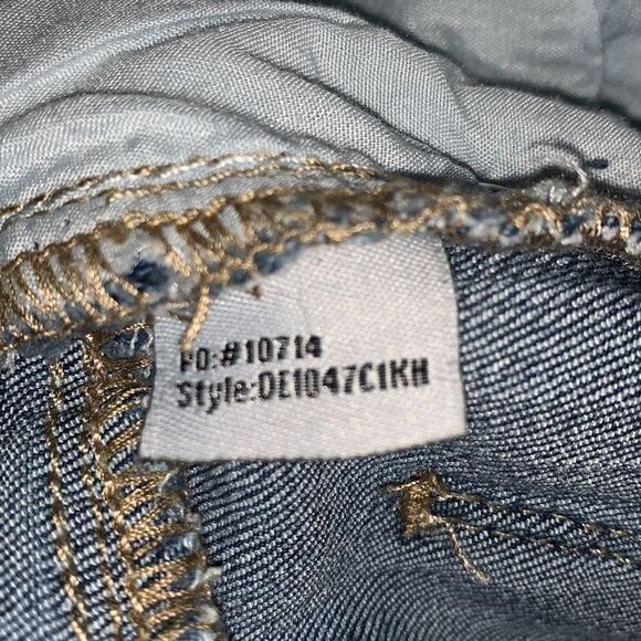 Indigo Rein Destructed Skinny Jeans Size 5 Juniors - Picture 8 of 11